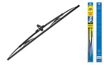 TRU1-20 – RV DESIGNER Windshield Wiper Blade, 20 Inch Length Single Blade Without Spoiler Black Rubber Wiping Element...